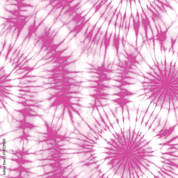 Obraz Tie dye pattern background. Watercolour abstract texture.
