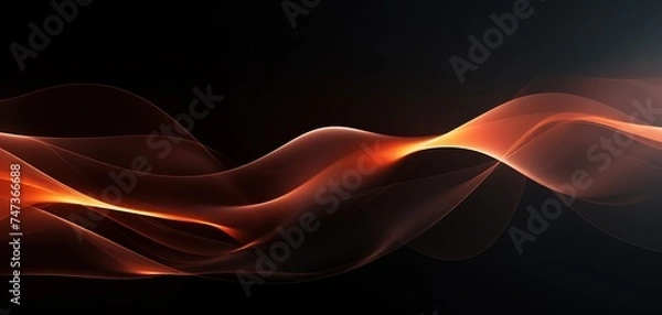 Fototapeta futuristic wave carbon texture background