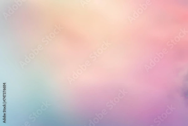 Fototapeta Abstract gradient smooth Blurred Smoke Pastel background image