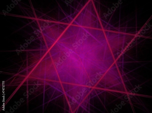 Fototapeta colored shapes