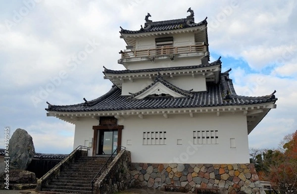 Fototapeta 杵築城 天守閣