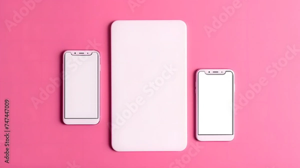 Fototapeta Smartphone screen mockup