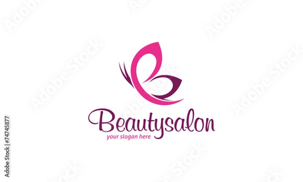 Obraz Logo salonu piękności