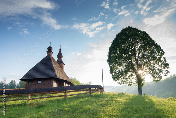 Obraz Wooden churches of the Slovak Carpathians