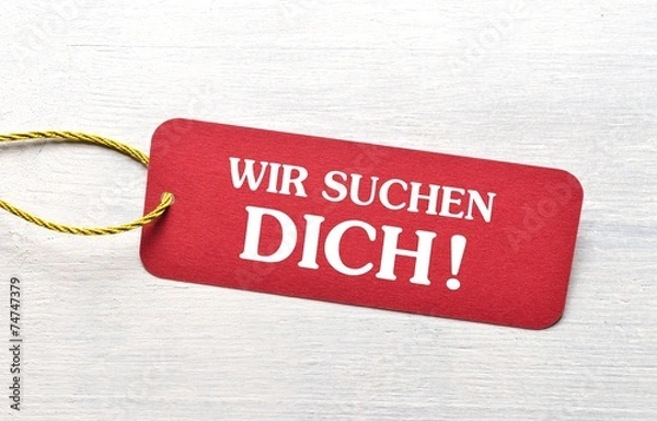 Obraz Wir suchen Dich!