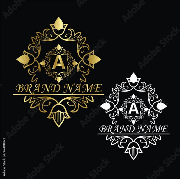 Obraz Creative Initial letter A logo design with modern business vector template. Creative isolated A monogram logo design