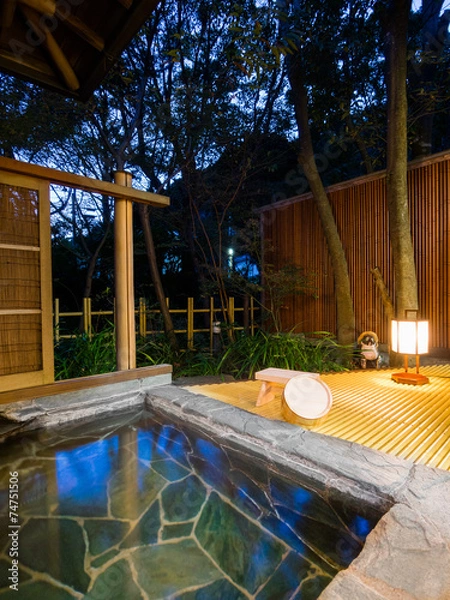 Obraz 露天風呂