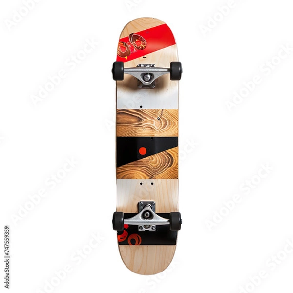 Obraz Skateboard, no background