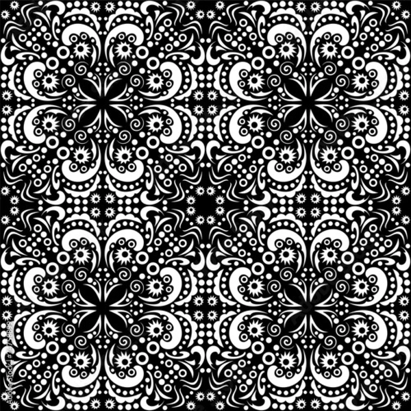 Fototapeta Abstract seamless vector background