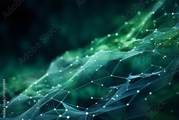 Fototapeta Abstract background and texture, Net Zero, and Carbon Neutral Concepts. AI Generative