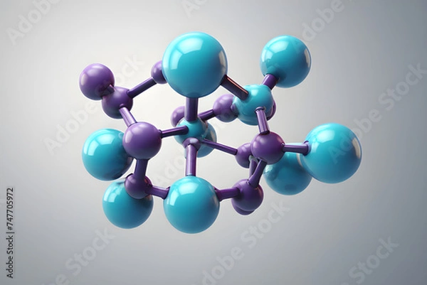 Obraz structure of a molecule