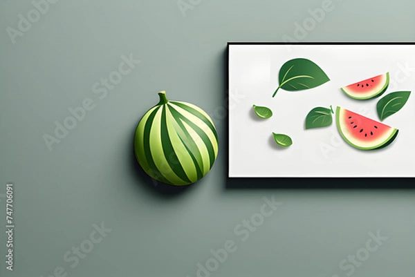 Obraz Watermelon Cartoon