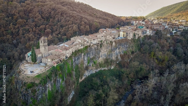 Obraz city on a cliff 