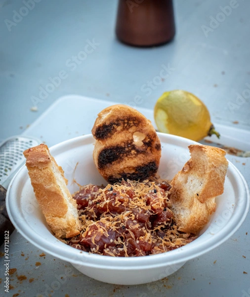 Obraz tuna tartar