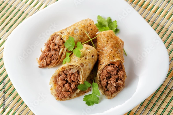 Obraz Fresh hot pancakes