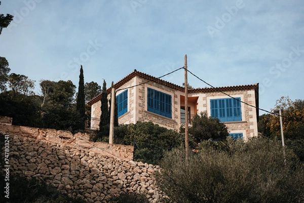 Obraz house in the desert