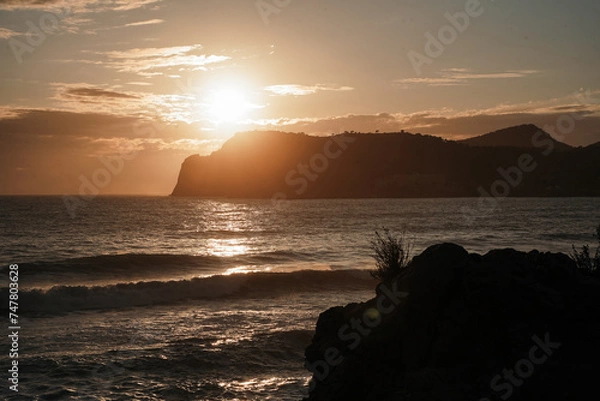 Obraz sunset over the sea