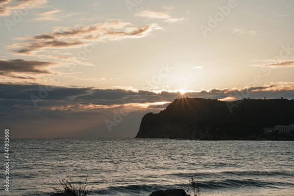 Obraz sunset over the sea