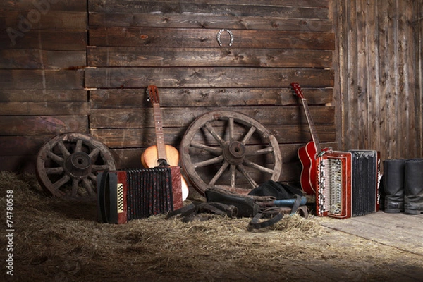 Fototapeta stodoła