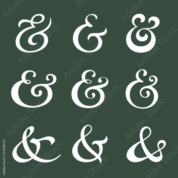 Obraz Ampersand collection