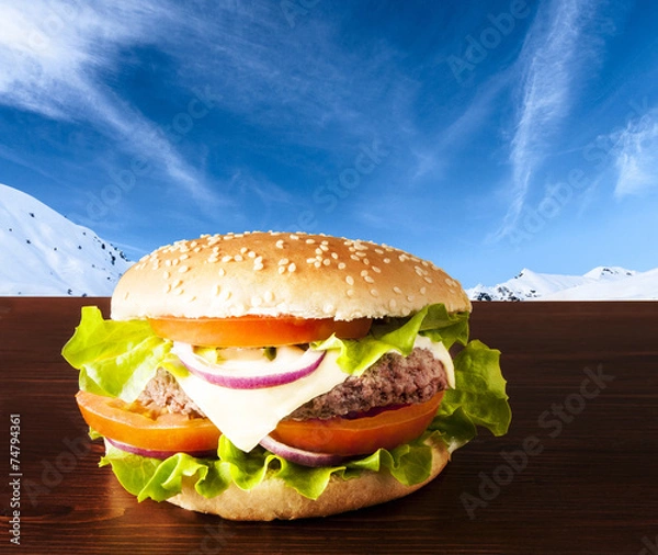 Fototapeta burger
