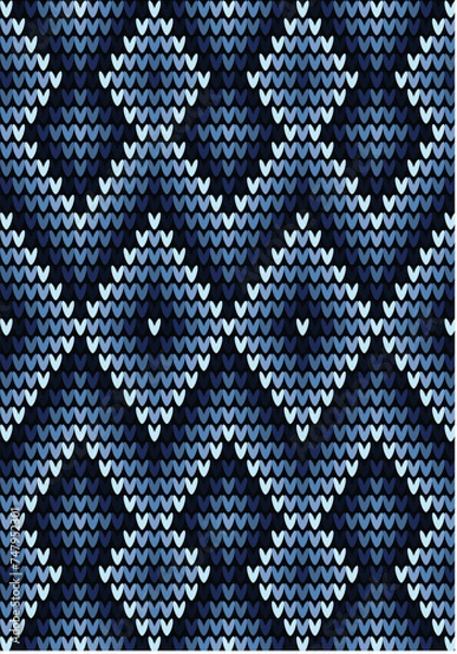 Fototapeta Colorful Seamless Pattern Background Illustration