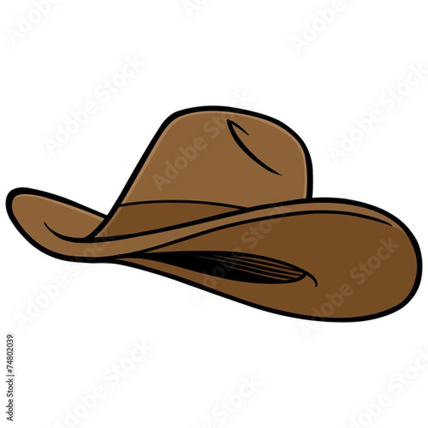 Fototapeta Kowbojski kapelusz