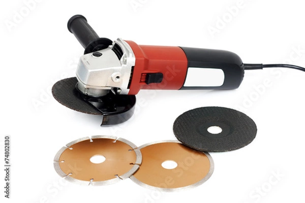 Obraz Gardening tools on white background