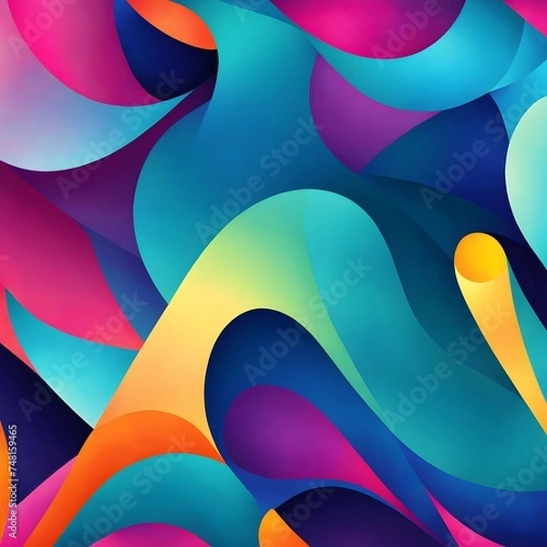 Fototapeta Abstract background , colorful background