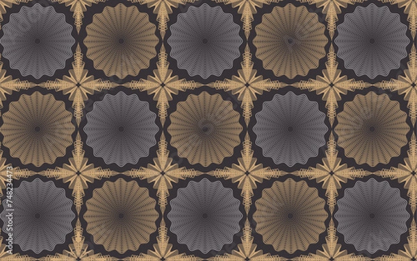 Obraz Geometrical pattern layout design.