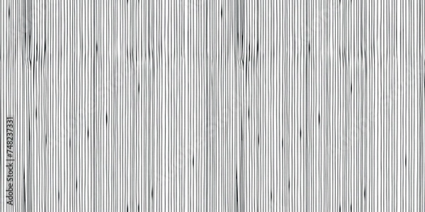 Fototapeta Black And White Hand Drawn Seamless Pattern. Vector Ink texture. Vertical stripes. Black and white doodle.	