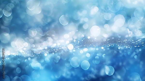 Obraz blue backround