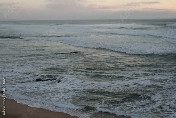 Fototapeta waves on the beach