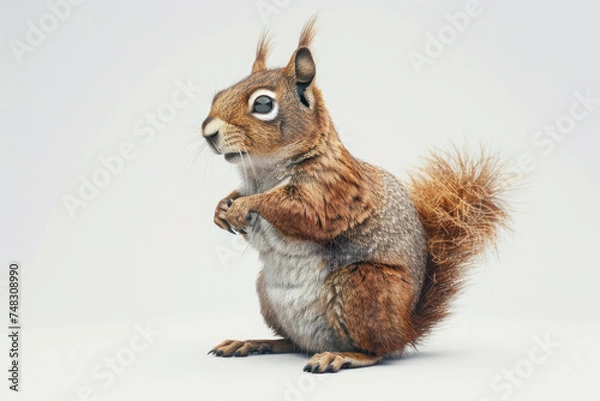 Fototapeta Squirrel  isolated