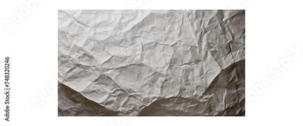 Fototapeta Abstract backdrop design element with crumpled paper texture