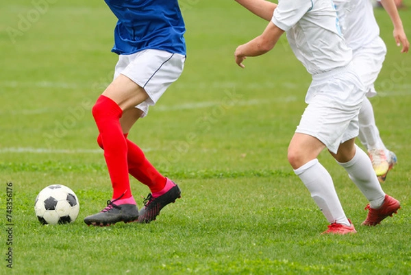 Fototapeta サッカー　フットボール