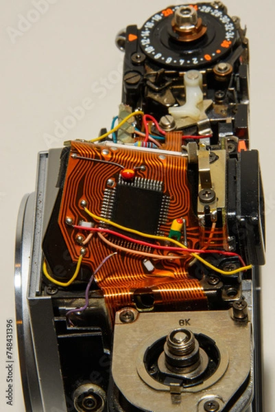 Fototapeta Electronics closeup