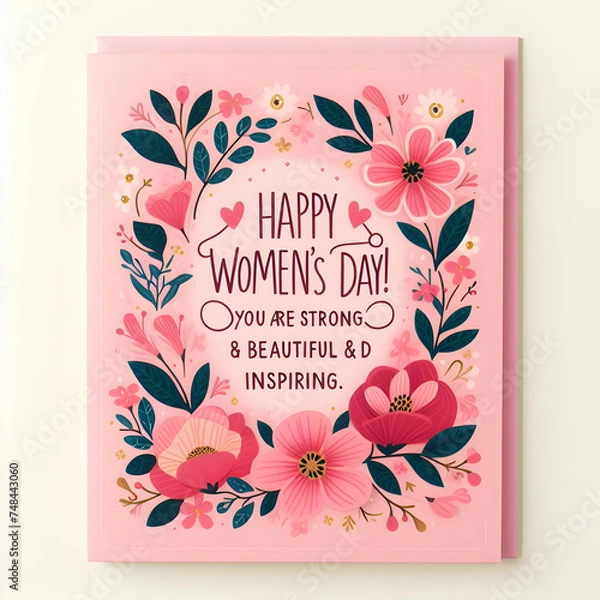 Obraz Message on card 