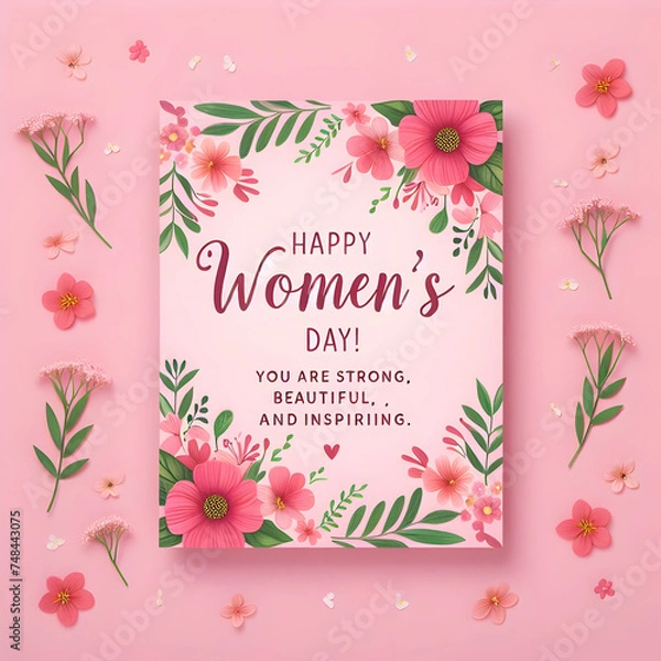 Obraz Message on card 