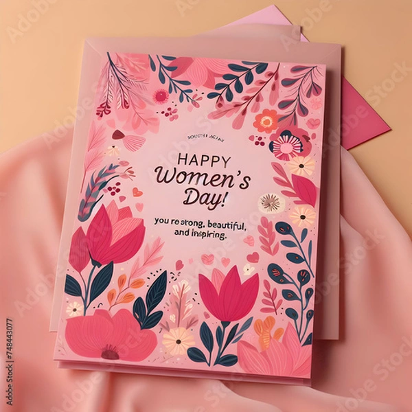 Obraz Message on card 