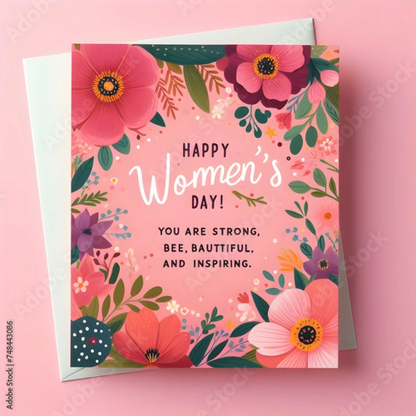 Obraz Message on card 