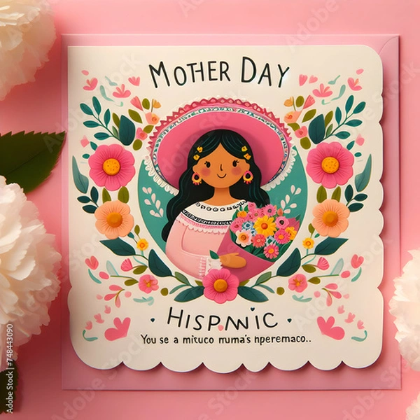 Obraz Message on card 