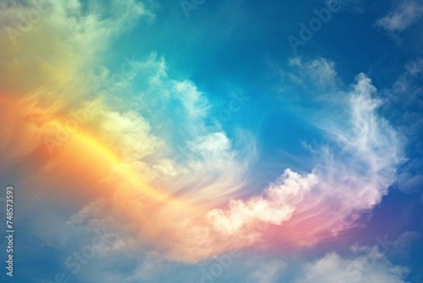 Obraz Rainbow in the sky.