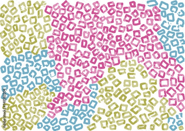 Obraz various abstract floors textile design