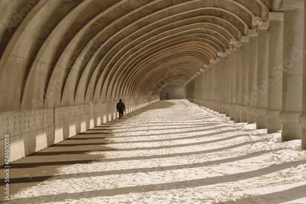 Obraz arches in the winter