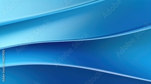Fototapeta  Abstract gradient bright blue background. 
