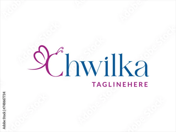 Obraz Modern C Letter Logo Design vector template