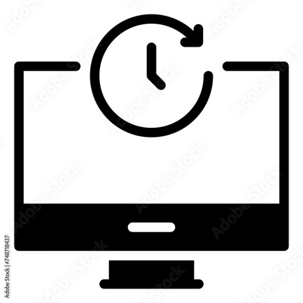 Obraz computer recovery icon