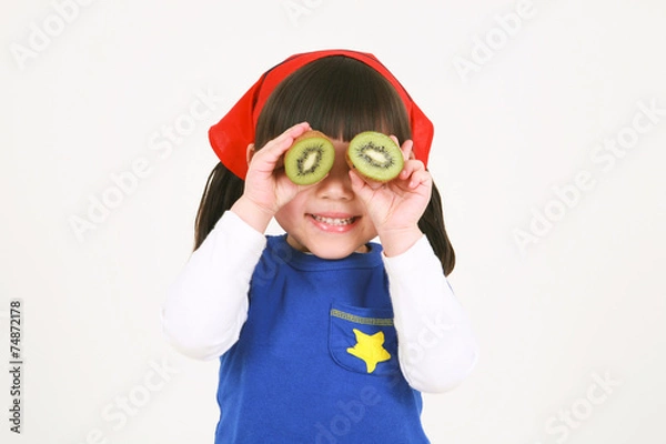 Fototapeta 어린이와 함께하는 요리시간
