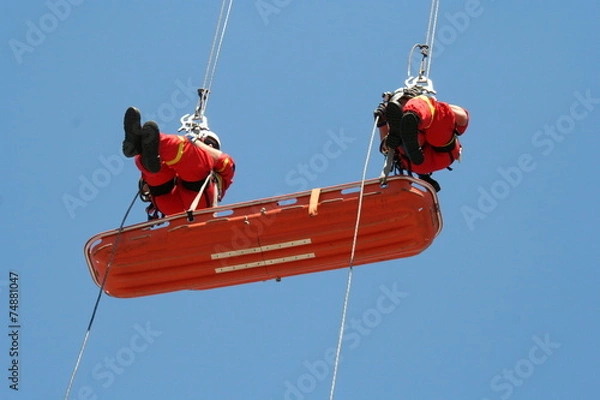 Obraz Ratownik wysokości